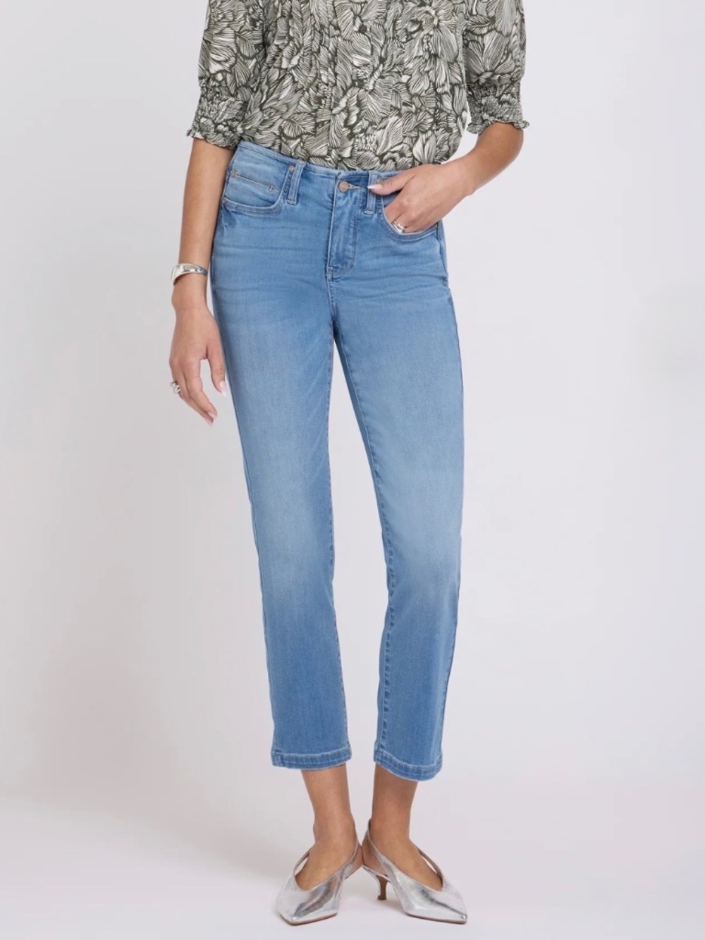 NYDJ Sheri Slim straight ankle jean